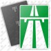 Дорожный знак 5.1 "Автомагистраль" ГОСТ 32945-2014 типоразмер 3