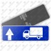 Дорожный знак 6.15.1 "Направление движения для грузовых автомобилей" ГОСТ 32945-2014 типоразмер 3