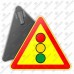 Временнный предупреждающий Дорожный знак 1.8 - Светофорное регулирование