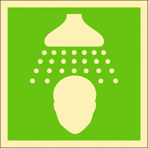 Знак ИМО Аварийный душ